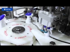 Machine voor het afdekken van pistooldoppen met 8 koppen, LYL-wasmiddelproject