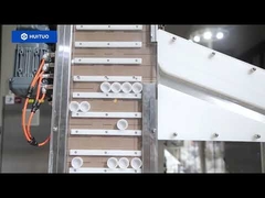 Productielijn voor het vullen en afdekken van farmaceutische reagentia