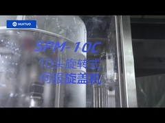 Huituo roterende servo-aftoppingmachine voor haarconditioner en shampoo, met een snelheid van 110 bpm