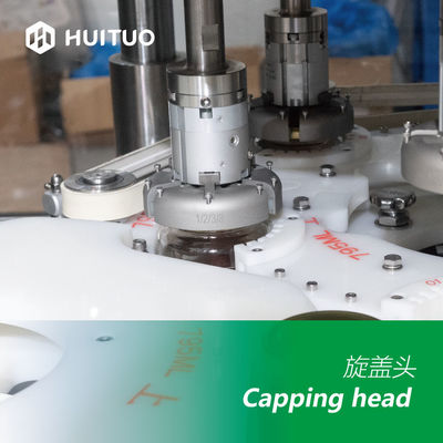 Glasampul Plastic Vial Rotary Capping Machine voor Medische Diagnostischee reagentia