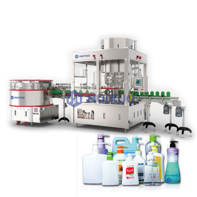 Huituo chemische vloeistof fles roterende servo chuck capping machine capper