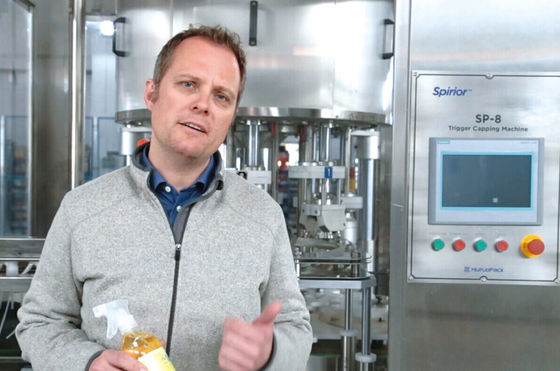 Materiaal van het Metaal niet het Corrosieve Vloeibare Flessenvullen