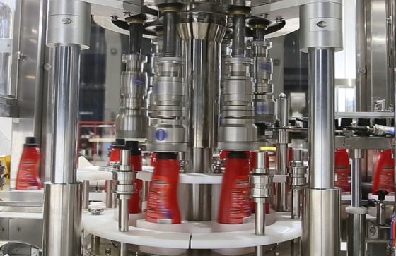 Drie Klauwen structureren Min 2000 de Fles van BPH Automatische het Afdekken Machine