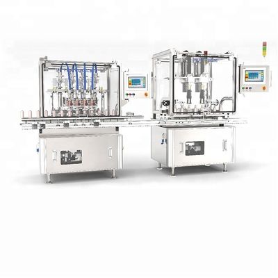 2 in 1 het Flessenvullen en het Afdekken van Monoblock Machine
