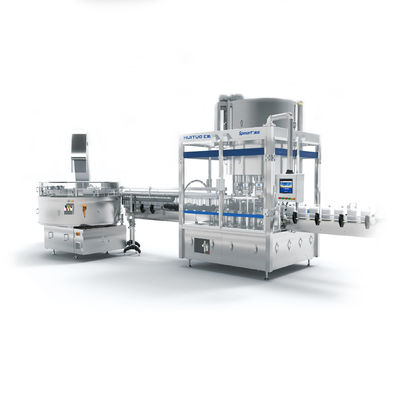 Capsuleermachine van de de Structuur de Pneumatische Fles van de acht Hoofdenklauw