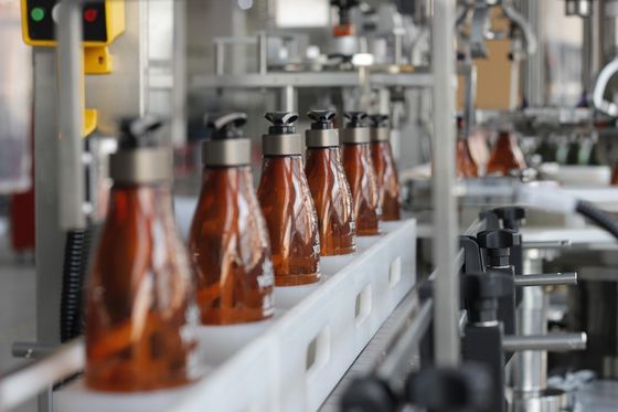 Vloeibare Detergent Plastic Fles het Afdekken Machine