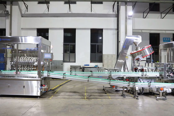 Huituo 7200bph Automatische het Afdekken Machine voor ronde GLB-Babyolie