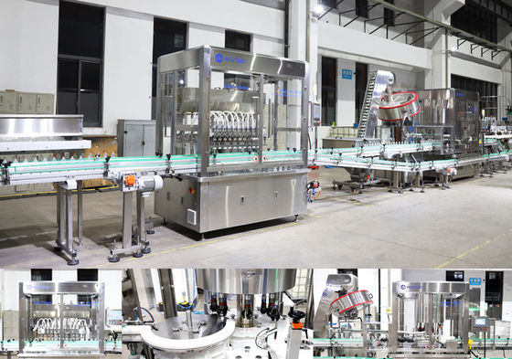 Huituo 7200bph Automatische het Afdekken Machine voor ronde GLB-Babyolie