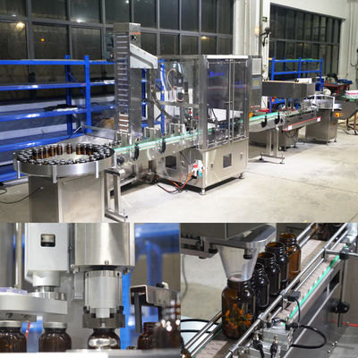 SS316L hoofd het Vullen het Afdekken Machine 4000W voor Capsule