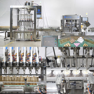 GMP Standaard380v het Vullen het Afdekken Machine voor Lotion