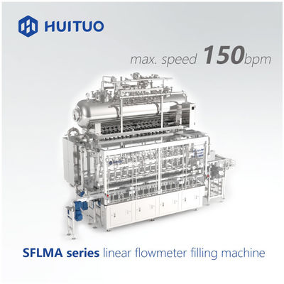 De Debietmeter van Huituo Lineaire 3 Rij het Vullen Machine voor Dishwashing Vloeistof