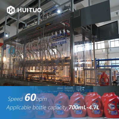 De Debietmeter van Huituo Lineaire 3 Rij het Vullen Machine voor Dishwashing Vloeistof