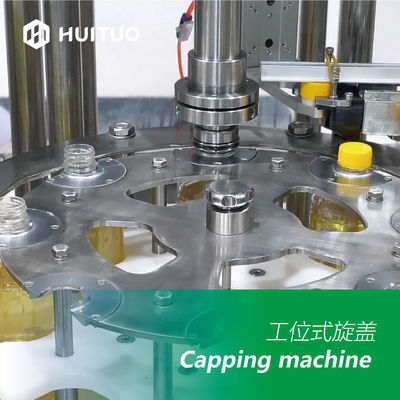 Huituo Compacte Multifunctionele 2 in 1 Eetbare Olie het Vullen het Afdekken Machine 1500bph