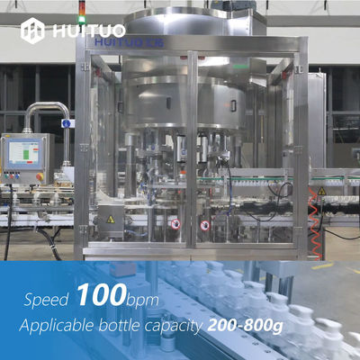 De Flessen Roterende Pomp van het hoge snelheidshuisdier Plastic het Afdekken Machine voor Lichaamslotion