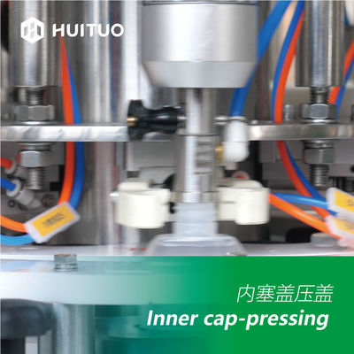 De Pers van Huituo Compacte 2-in-1 Monoblock het Afdekken Machine 60bpm 6+6