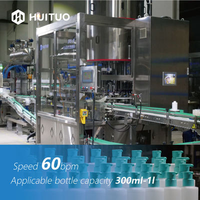 Automatische 80bpm 8 Hoofd Roterende het Afdekken Machine voor Shampoo en Haarveredelingsmiddel