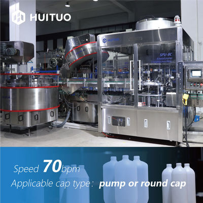 Multifunctionele Hoofd Roterende het Afdekken 8 Machine voor Flip Top Pull Push Lotion-Pomp