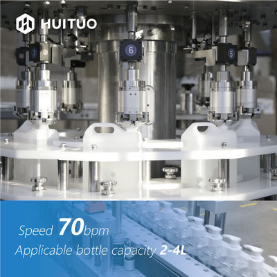 Verzegelende Machine Automatische 70bpm van Kroonkurk van de Huituo de Roterende Schroef