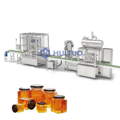 Automatische Roterende van de Stroophoney twist off servo capping van de Glasfles de Machinecapsuleermachine