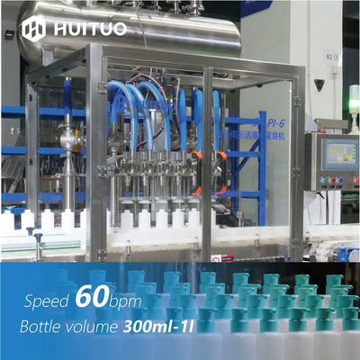 Shampoo en haarveredelingsmiddel servozuiger het vullen machine