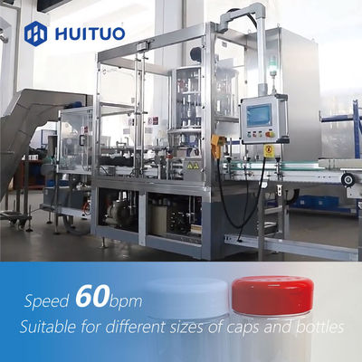 Peper en Paprika Automatic Capping Machine voor de Fles van het Schroefdekselhuisdier