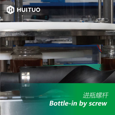 Automatische Roterende van de Stroophoney twist off servo capping van de Glasfles de Machinecapsuleermachine