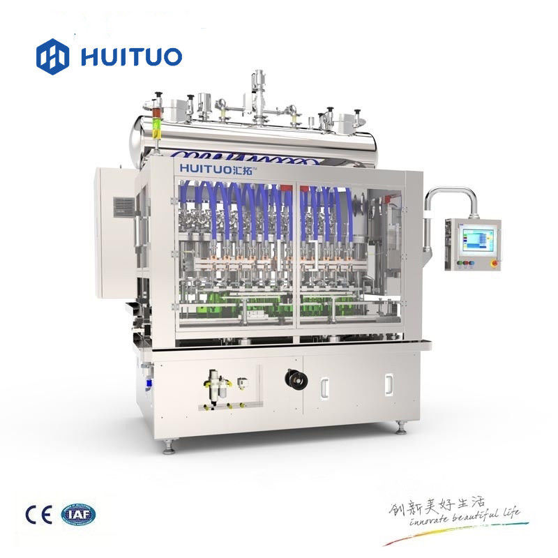 Automatische lineaire fles vloeistofdosering volumetrische vulmachinevuller voor hoog viskeus product
